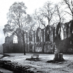 The ruins of St Mary